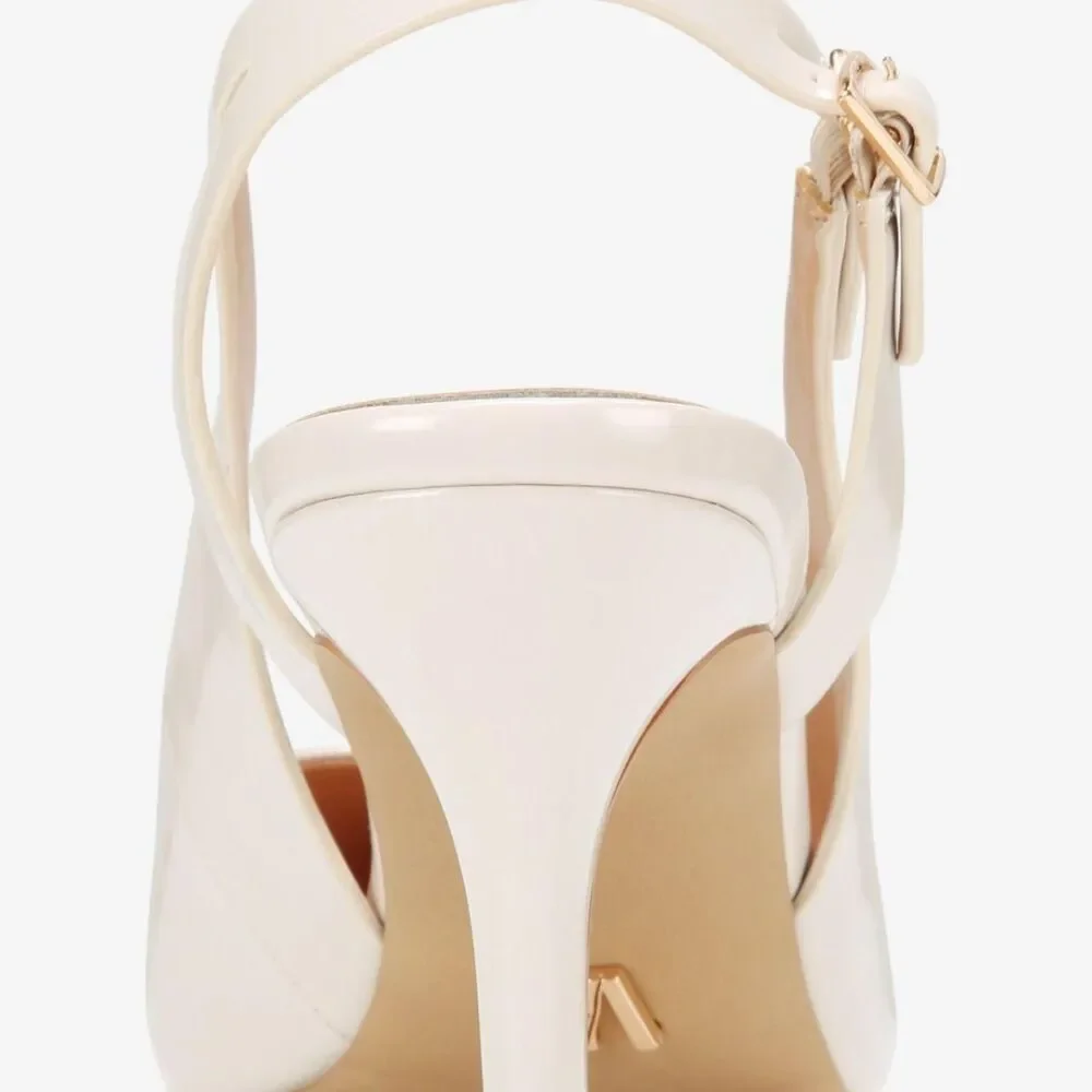 Unbranded Women's Cream and White Courts